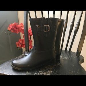 Nautica short rain boots